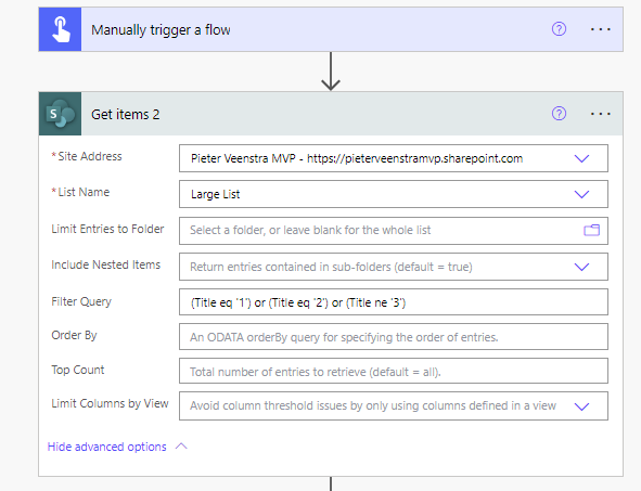 image 23 Delegation with SharePoint lists Power Apps vs Power Automate