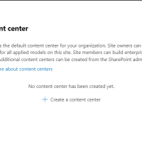 Content center
