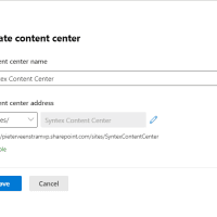 Create content center