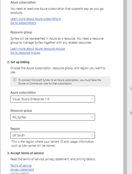 Pay as you go billing