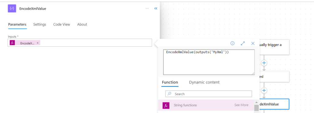 EncodeXmlValue