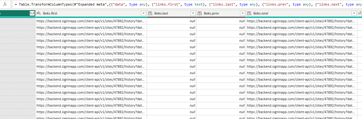 paginated data Paginated REST API calls in Power BI