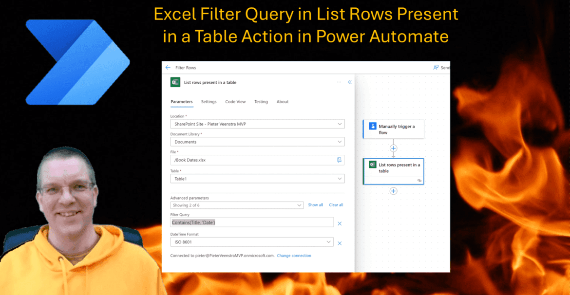 excel filter query in the list rows present in a table in power automate Excel Filter Query in the List rows present in a table in Power Automate