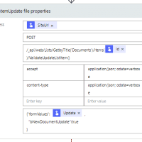 System Update from a Power Automate  flow