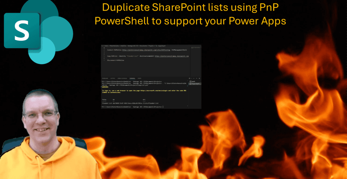 duplicate sharepoint lists using pnp powershell to support your power apps Duplicate SharePoint lists using PnP PowerShell to support your Power Apps