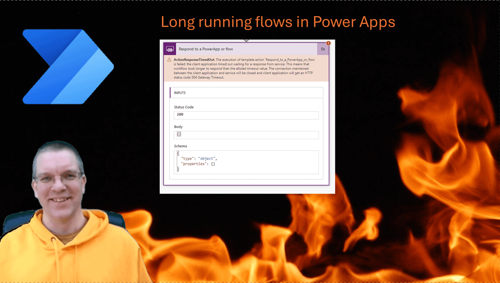 long running flow giving 504 gateway timeout error Long running flow giving 504 Gateway Timeout error