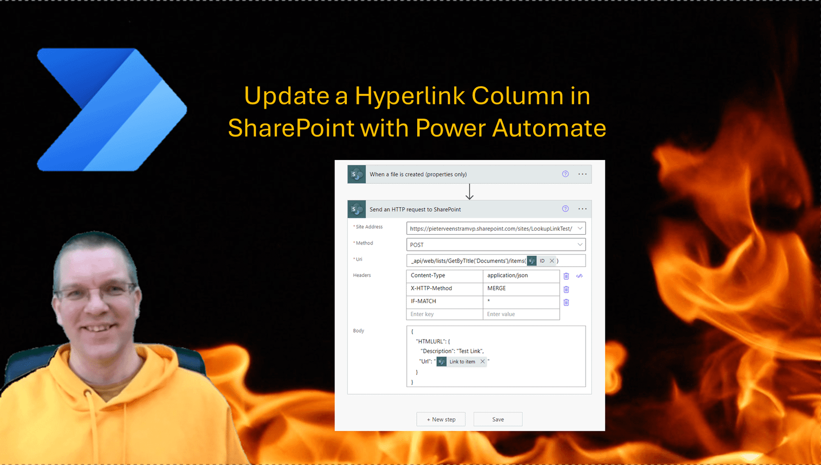 update a hyperlink column in sharepoint with power automate Update a hyperlink column in SharePoint with Power Automate