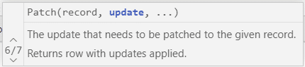 patch record update Patch record update syntax