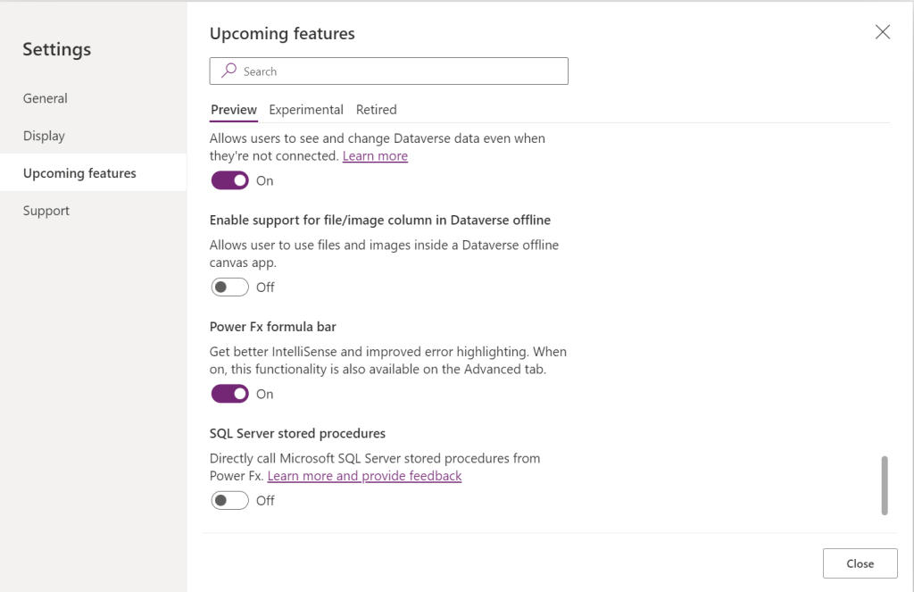 run SQL Upcoming