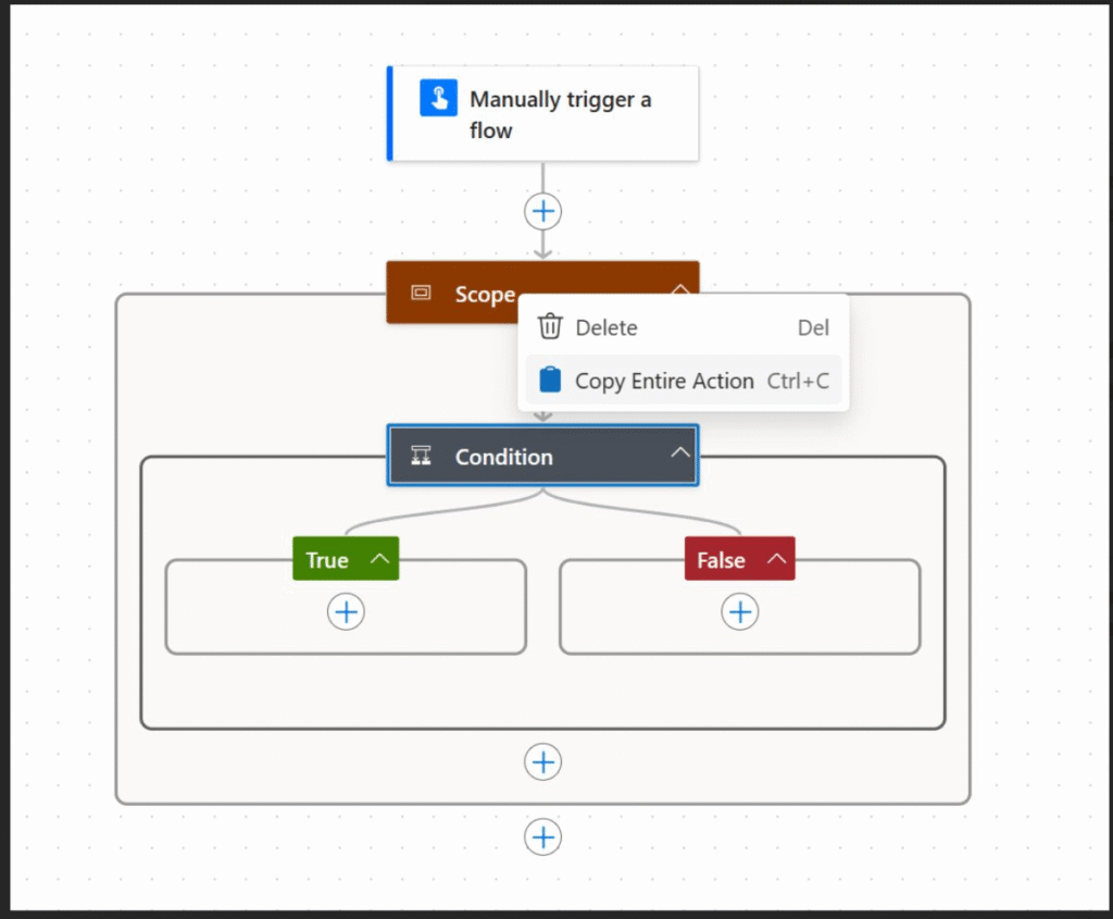 Copy/Paste in the new Power Automate Designer UI