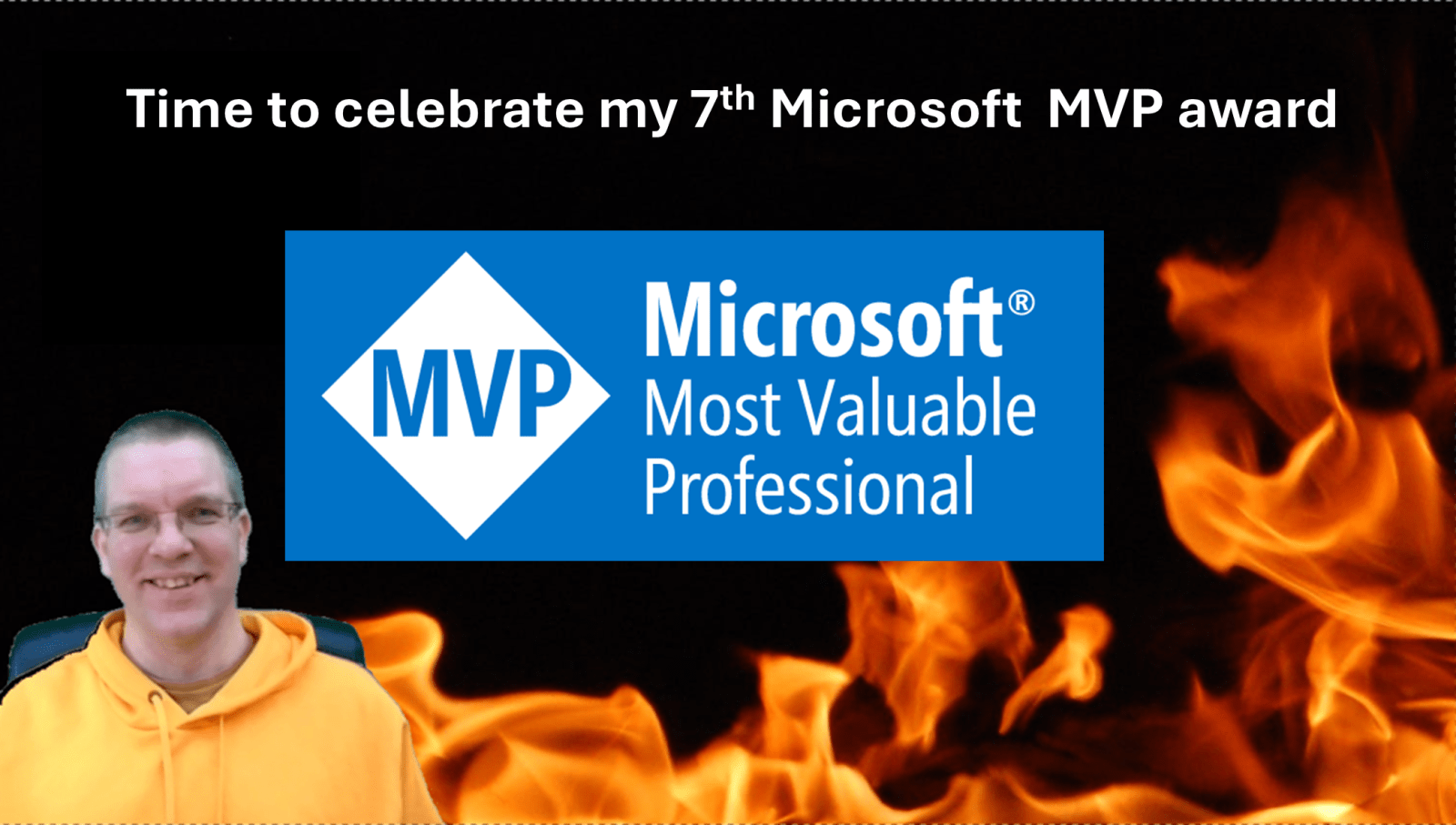 image Time to celebrate my 7th Microsoft MVP award