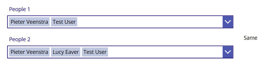 image 5 Compare multi-select people fields in Power Apps
