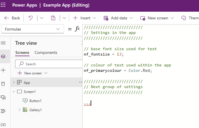 image 8 5 Best Practices for Named Formulas in Power Apps