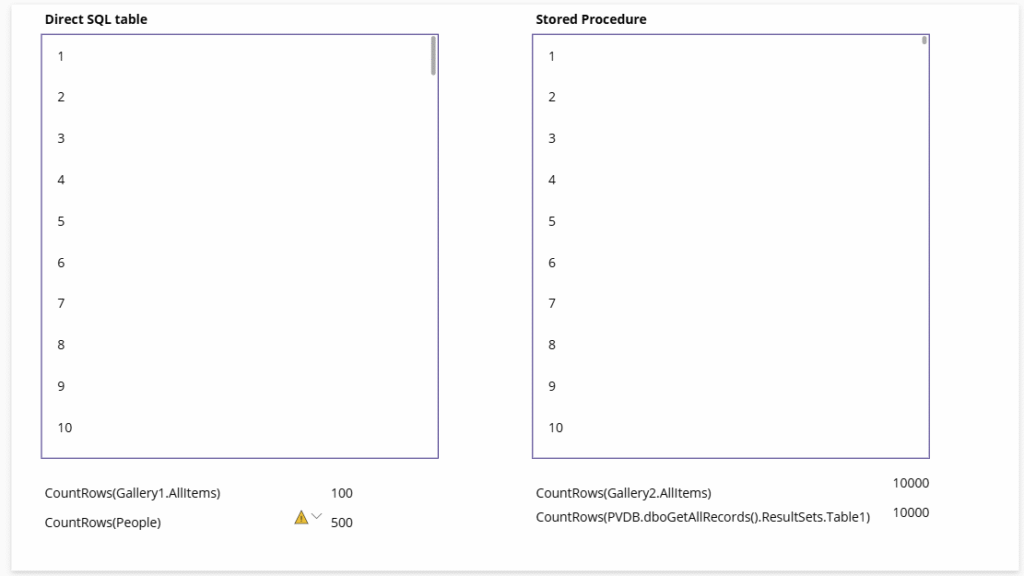 image 5 Countrows on datasources.