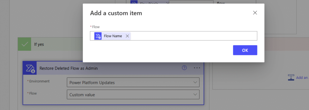Restore deleted flows in Power Automate