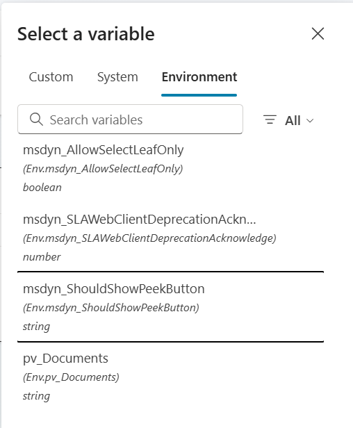 image 110 Environment Variables in Copilot Studio