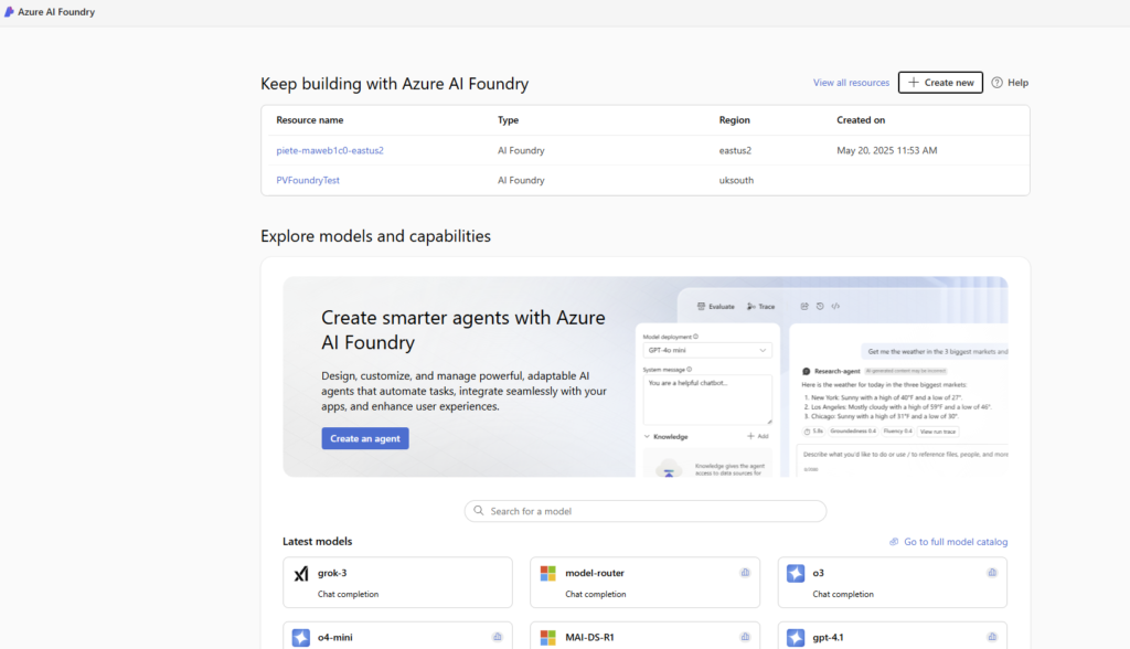 image 14 visit Azure AI Foundry using https://ai.azure.com