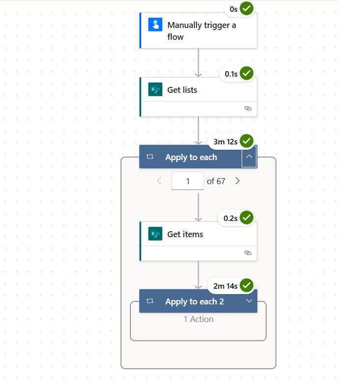 Avoid throttling within a Power Automate flow
