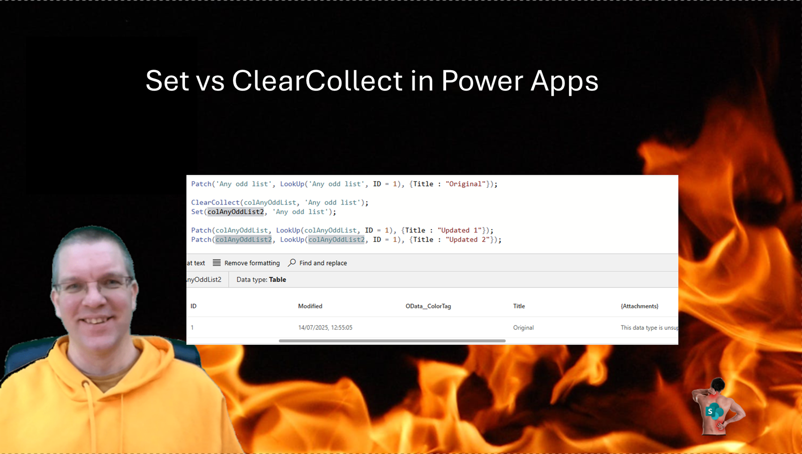 image 13 Set vs ClearCollect in Power Apps