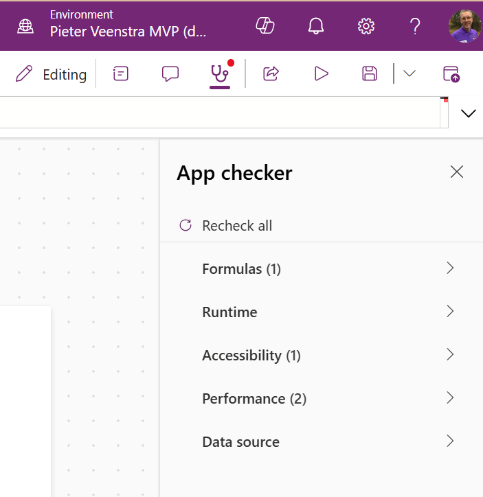 App checker reporting issues