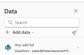 image 3 SharePoint datasource added
