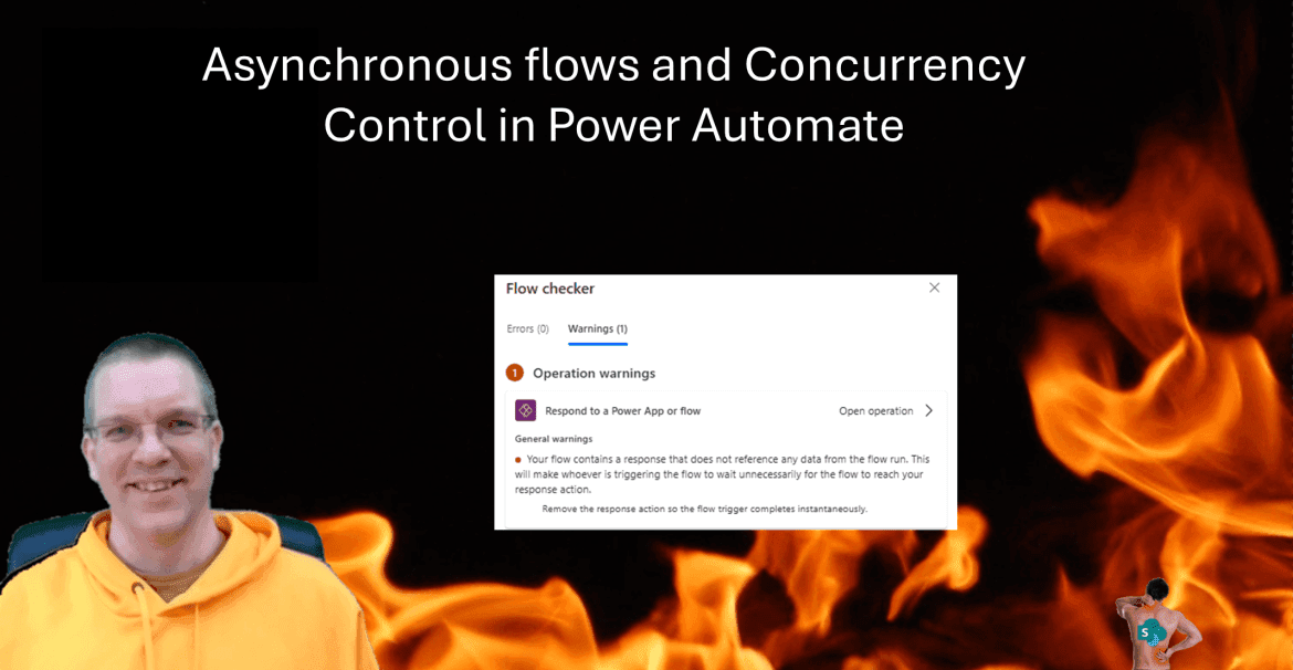 Asynchronous flows and Concurrency Control in Power Automate