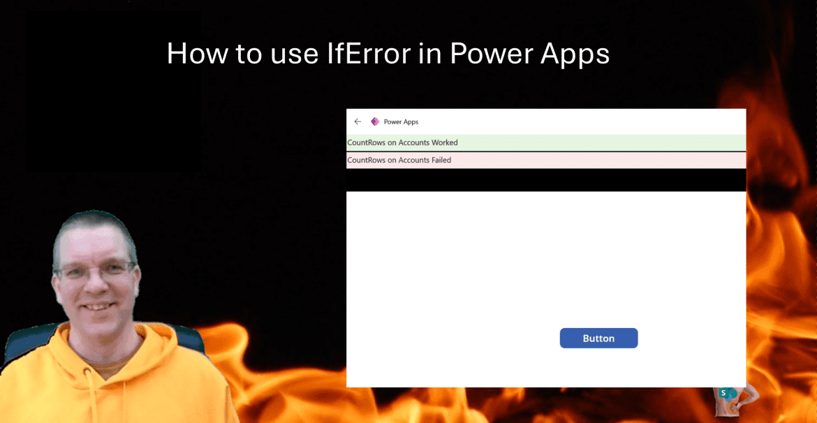 How to use IfError in Power Apps