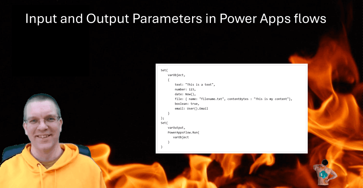 image 34 Input and Output Parameters in Power Apps flows