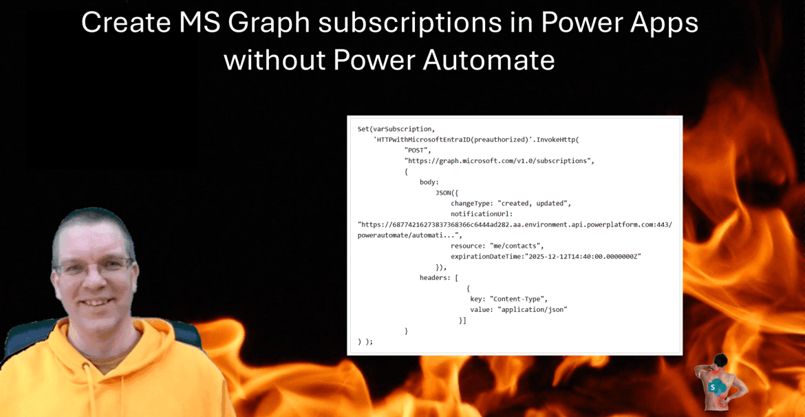 image 39 Create MS Graph subscriptions in Power Apps without Power Automate