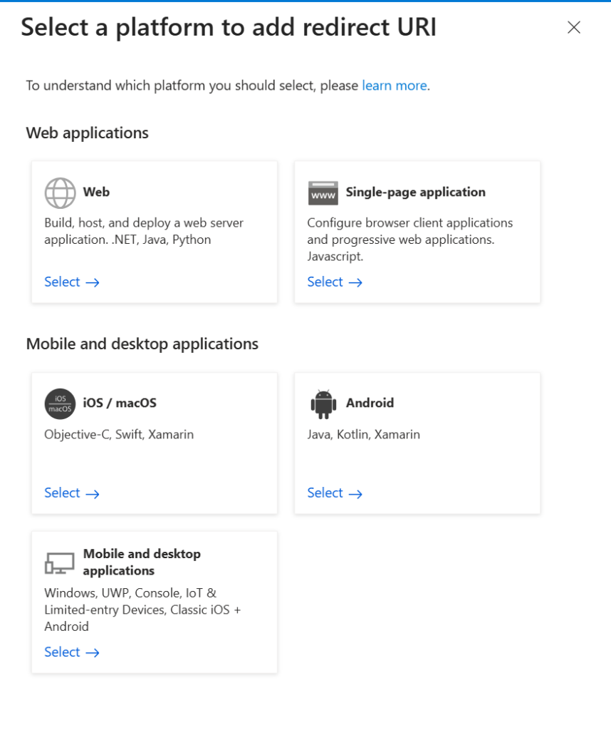 image 110 Select the Web option
