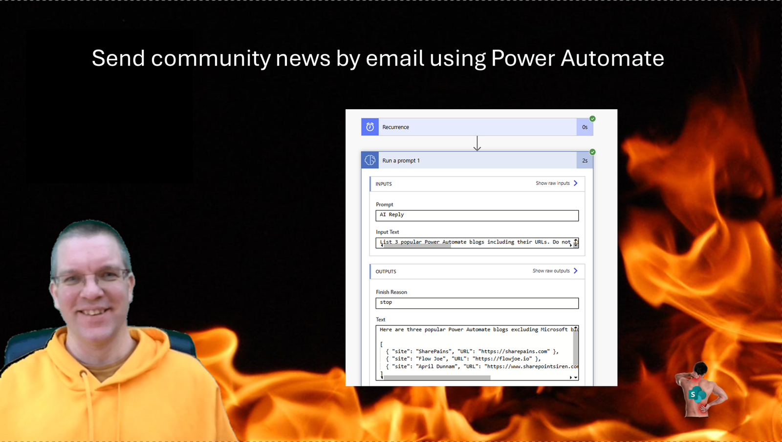 Send community news by email using Power Automate