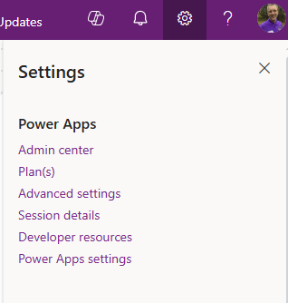 image 55 Power Apps Settings