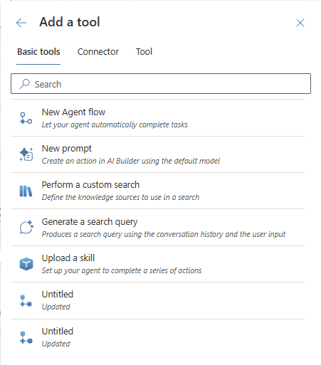 image 62 Add existing agent flows to our agent