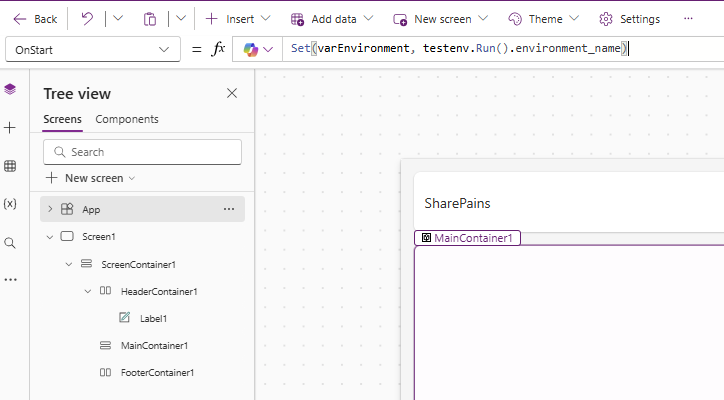 image 51 environment name in Power Apps