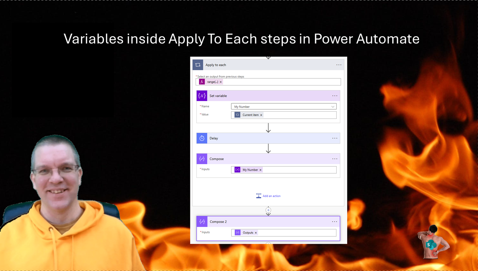 image 45 Variables inside Apply To Each steps in Power Automate