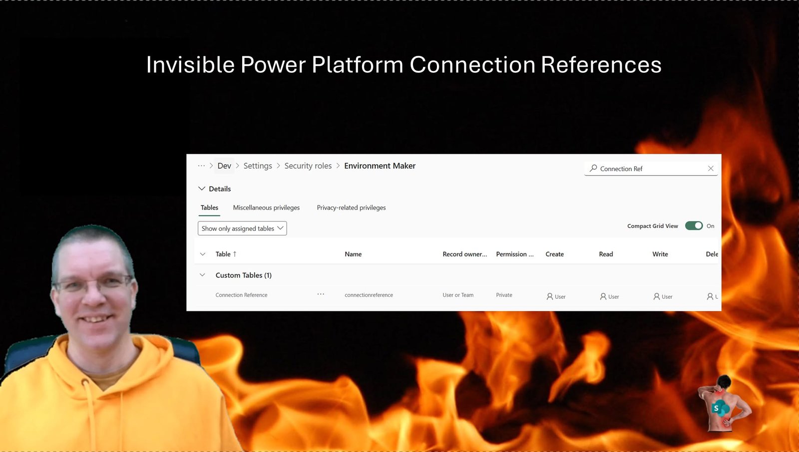Invisible Power Platform Connection References