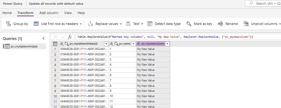 image 10 Bulk update records within a Dataverse table